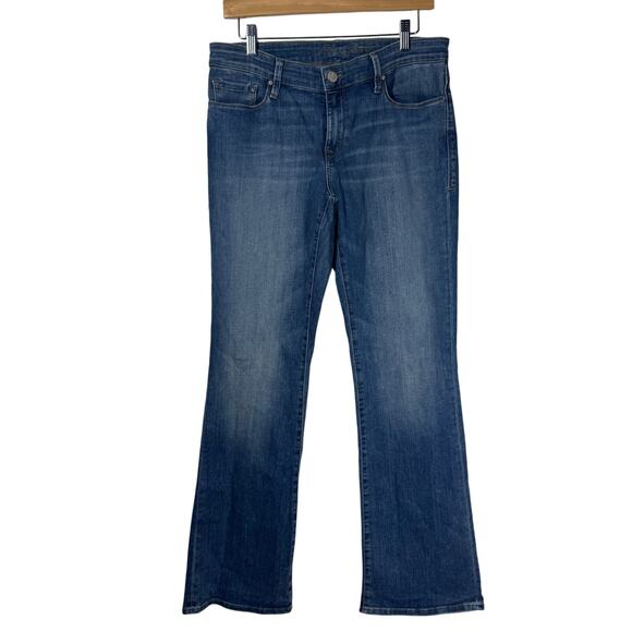 Mavi Jeans Women Size 31 Molly Mid Rise Classic Bootcut Dark Wash Western Boho - Picture 1 of 9